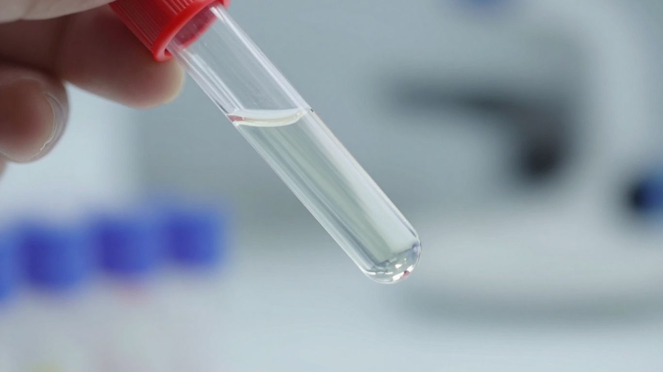 Blood sample vial for D-Dimer test.