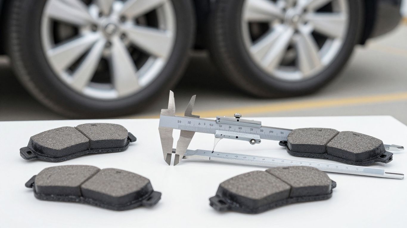 Haval brake pad selection beside vehicle
