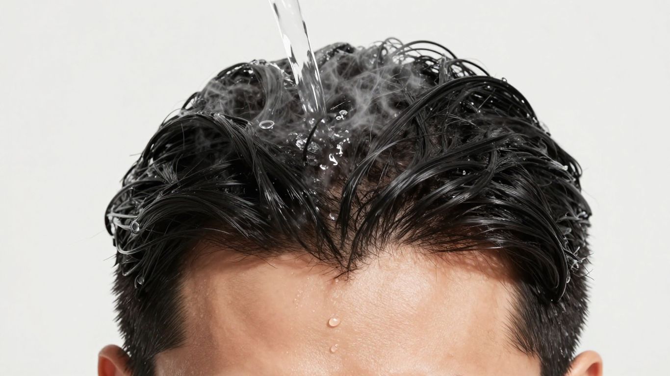 Hot water vs. healthy hair comparison