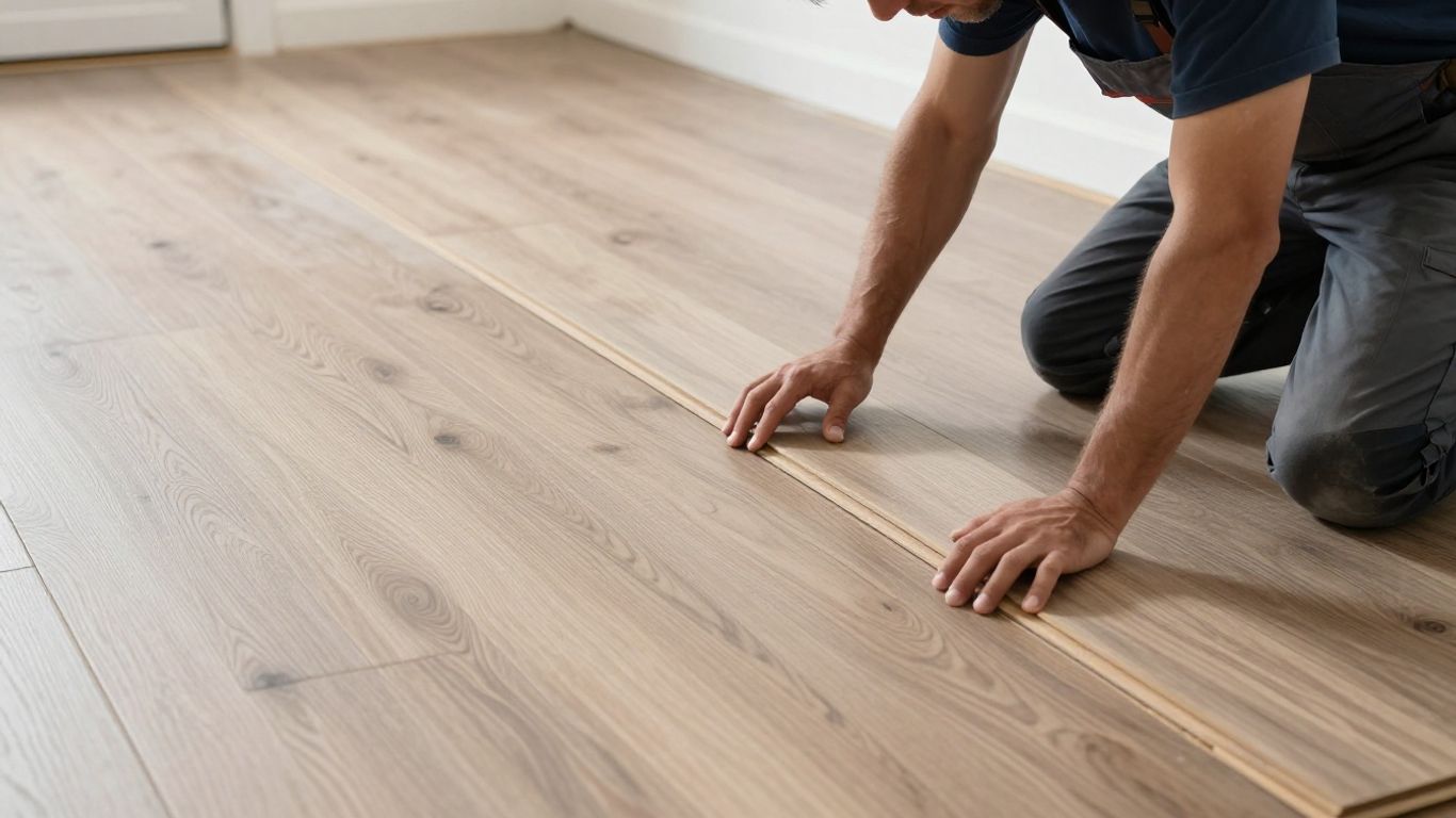 Vinyl plank being installed in a Hunter Region home — DFO Flooring supply and install
