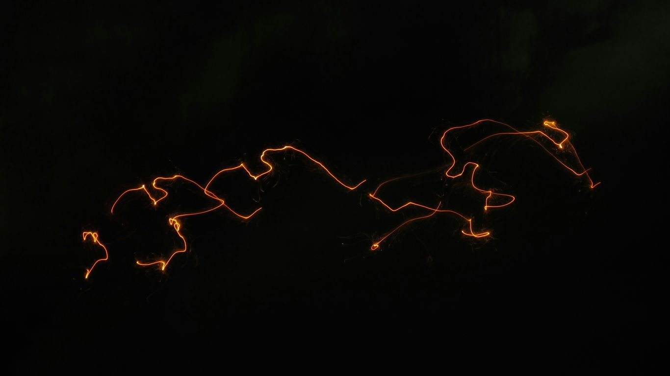 a close-up of a firework