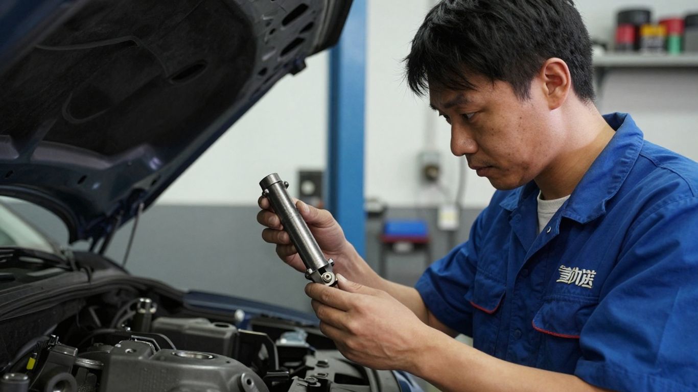 Detailed inspection of a vehicle component