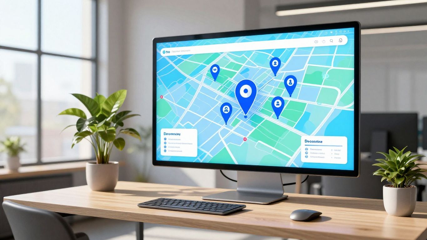 Google Business Profile map pins and business growth.