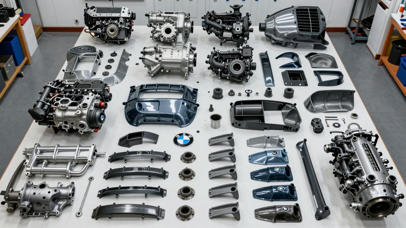 BMW parts for 3 Series and X5 models.