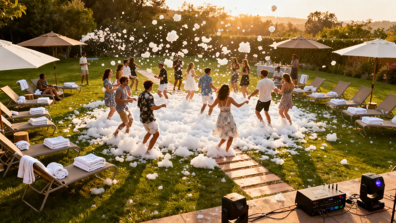 Is Your Yard Ready for a Foam Party? A Site Checklist