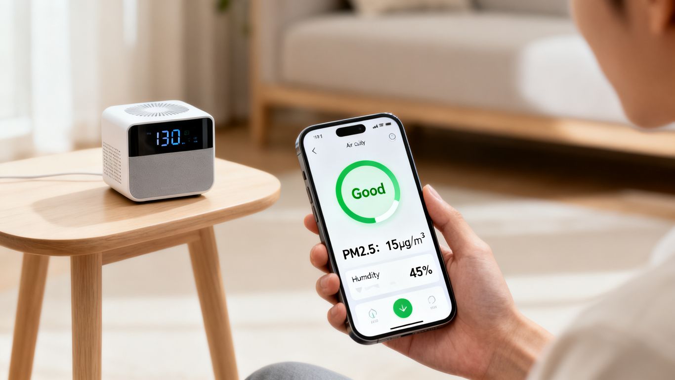 Smart device on smartphone