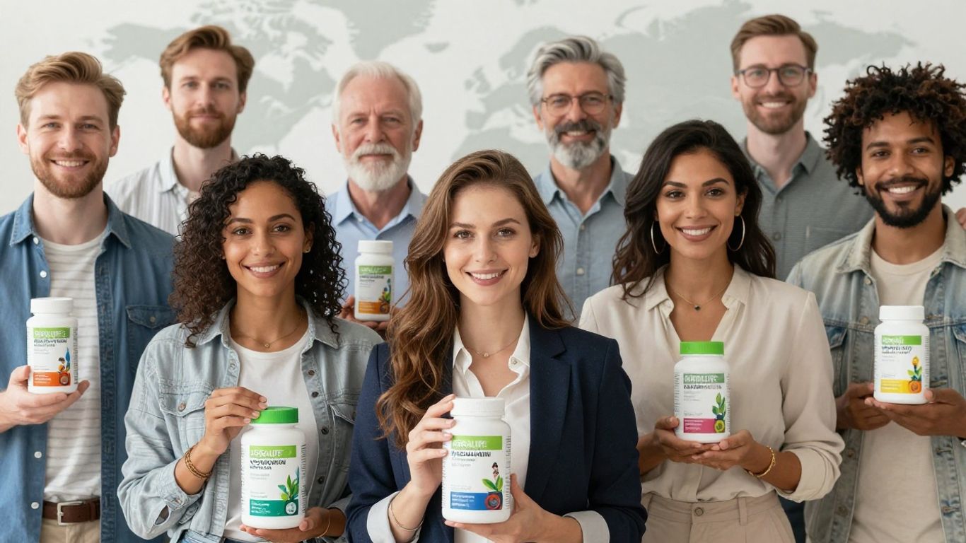 Herbalife members earning money globally in 2026.