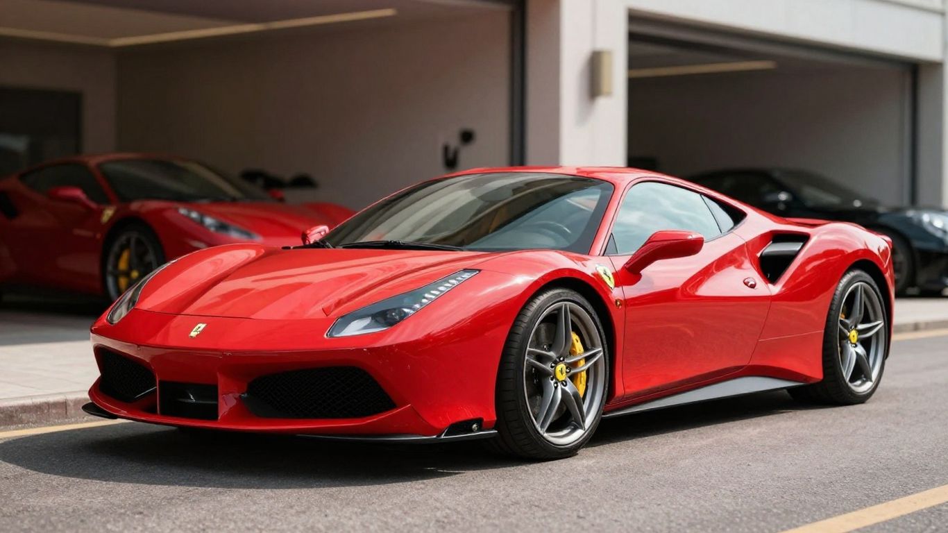 Ferrari 488 GTB car exterior