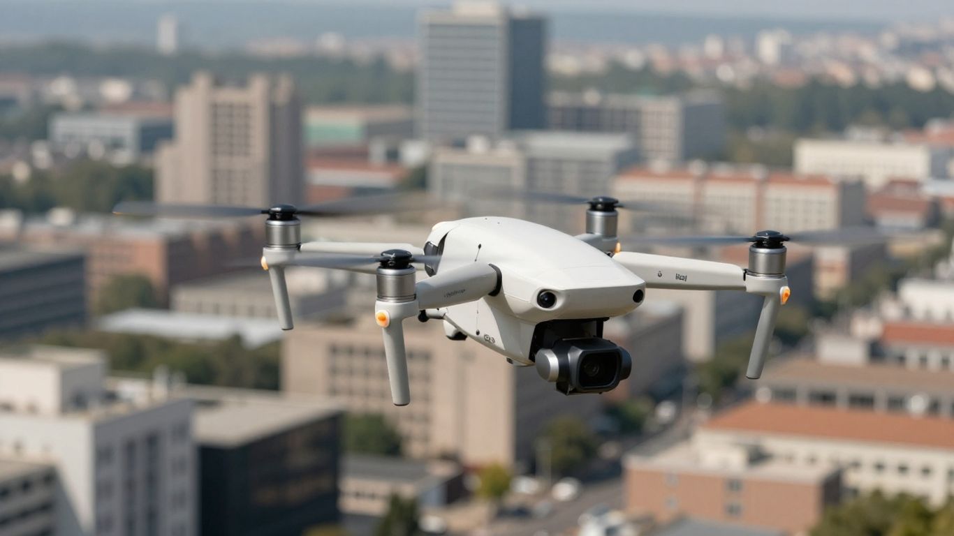Drone flying over city, BVLOS waiver vs Part 108.