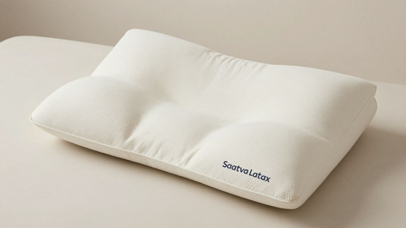 Saatva Latex Pillow for neck pain relief