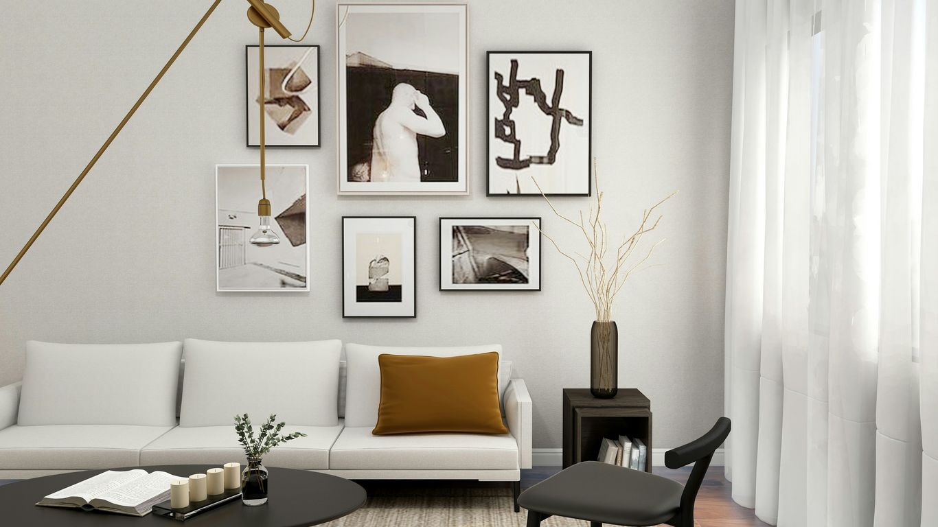 white and black wooden table with chairs
