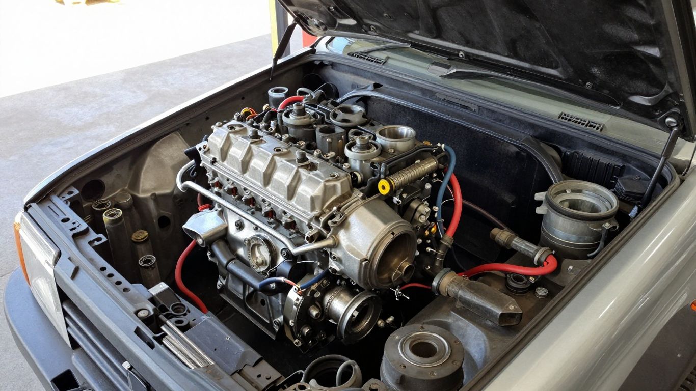Replacement engine matched to vehicle application