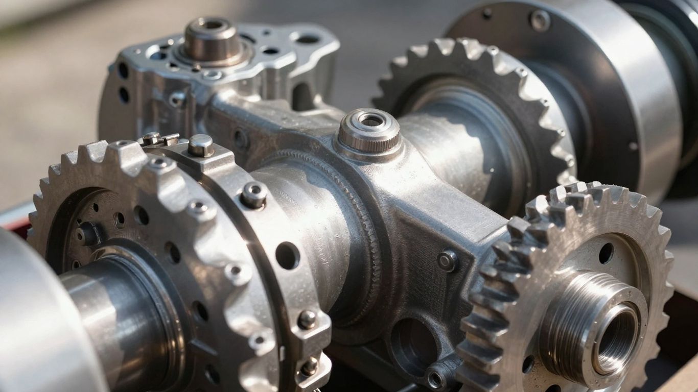 Used Chrysler Crossfire differential and axle assembly