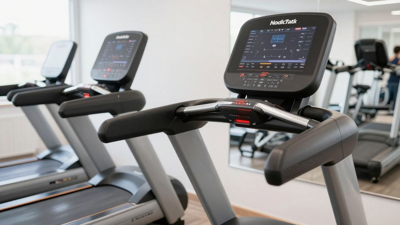 Nordictrack Commercial 2950 treadmill in a home gym.