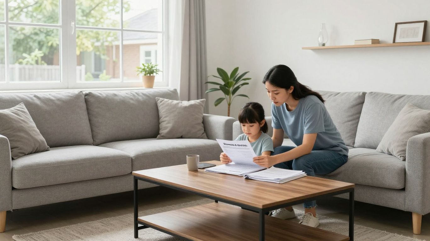 Seguro de hogar para hogar protegido y zona con daños visibles.
