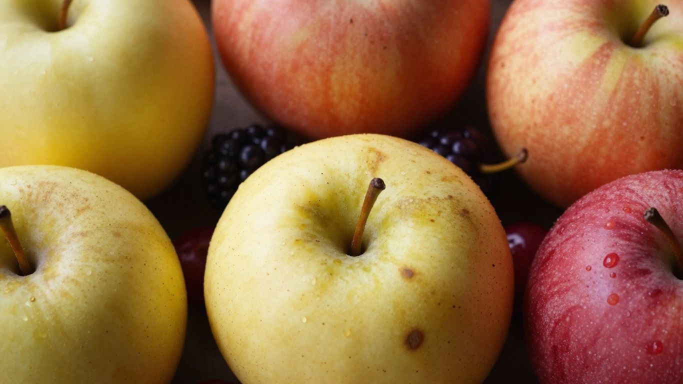 Schwarze Flecken auf reifen Früchten