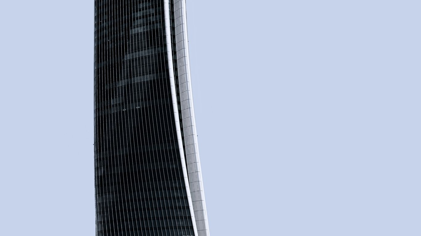 architectural photo of gray building