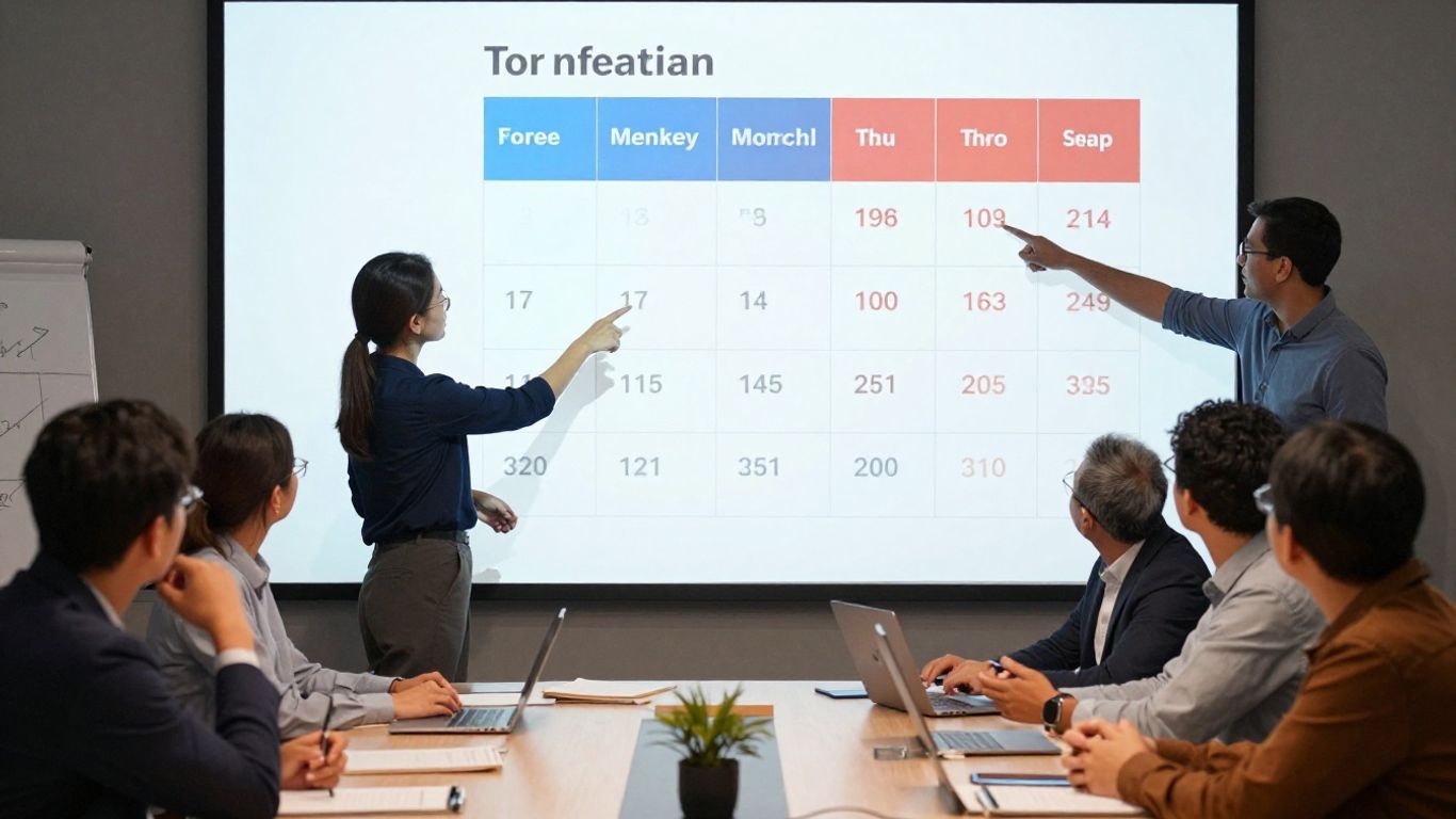 Team planning with weekly, monthly, and quarterly calendar visualization.