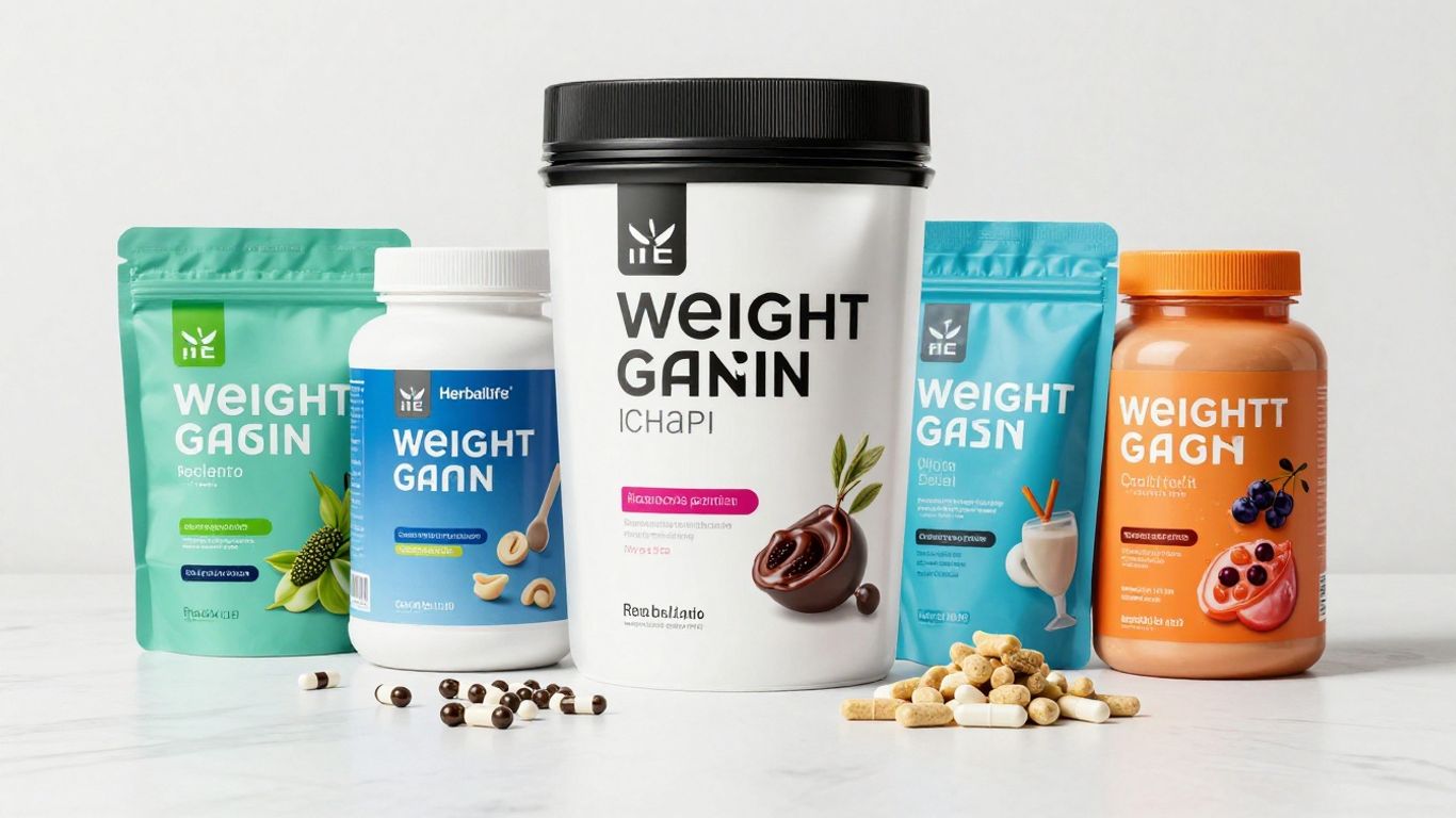 Herbalife weight gain products and supplements