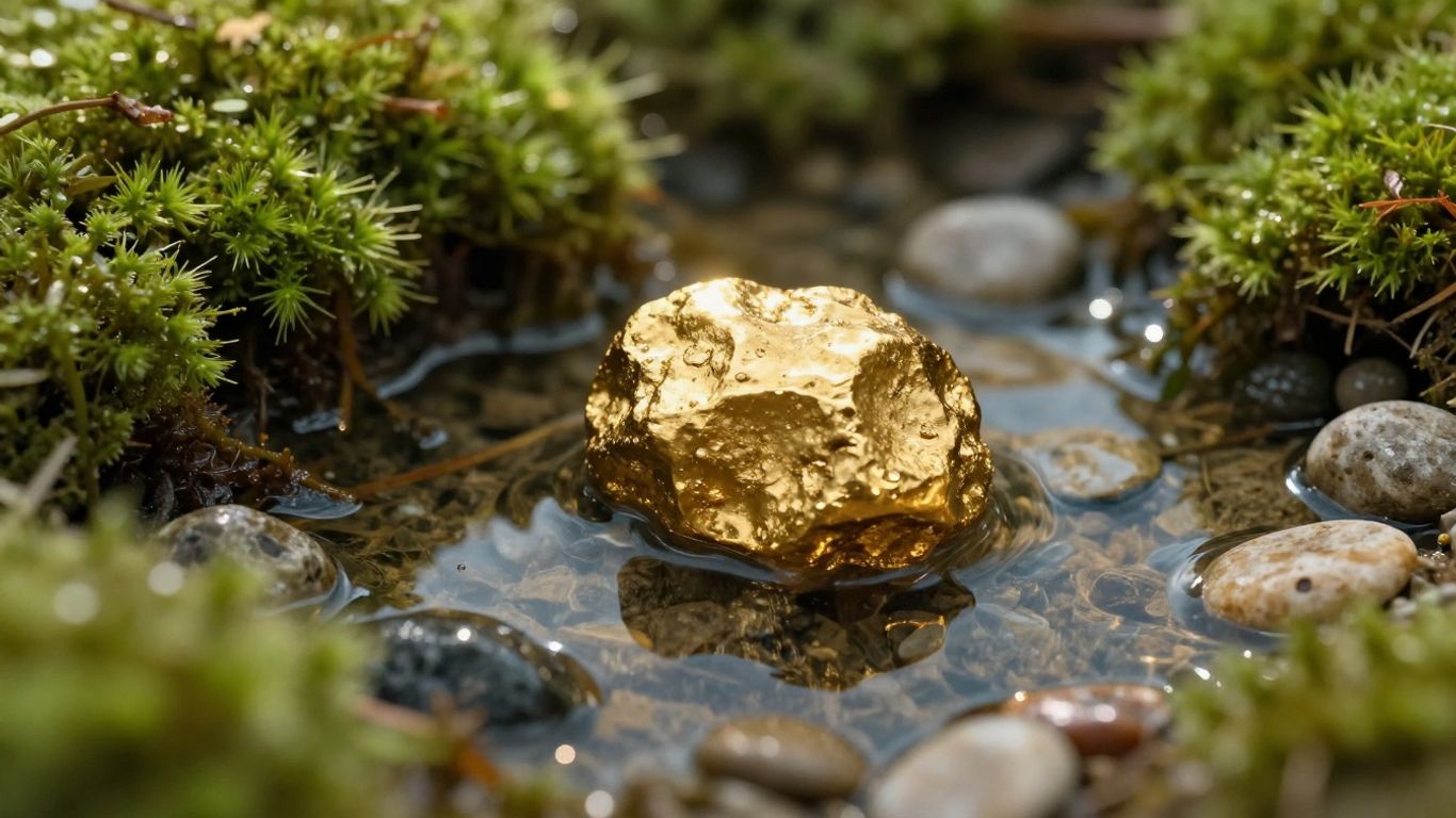 从可持续资源中提取的生态黄金。