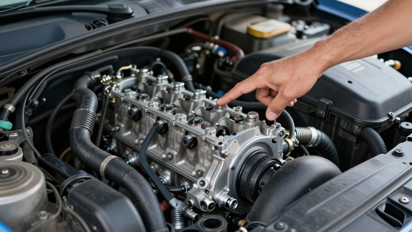 Inspecting external engine components closely