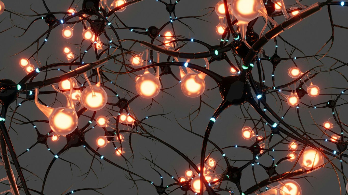 Neural network mapping protein interaction