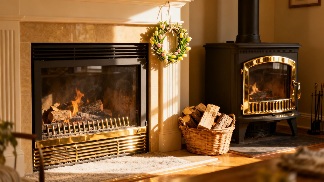 Spring fireplace safety check