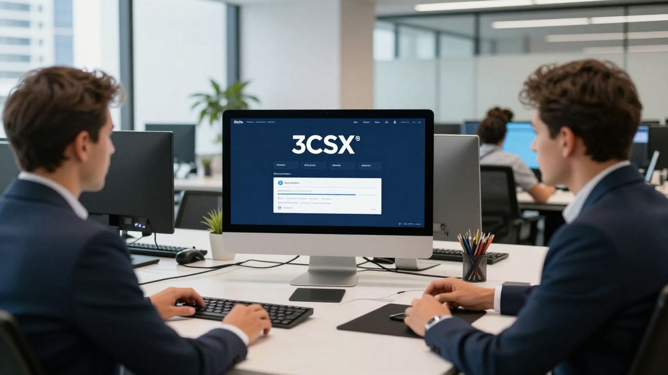 3CX phone system in a Brisbane office