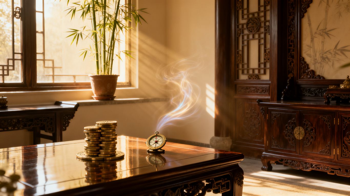 風水能量與投資組合的結合