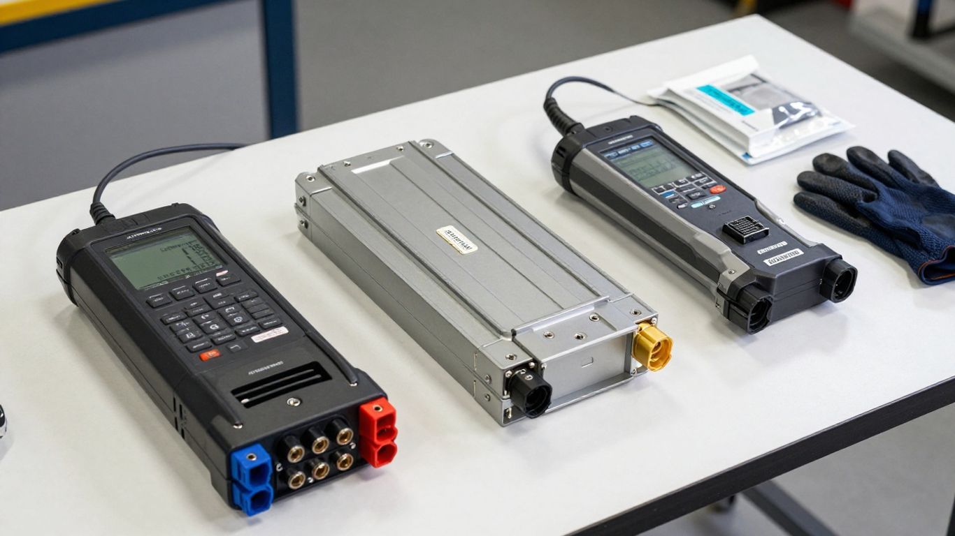 Automotive control modules arranged for comparison