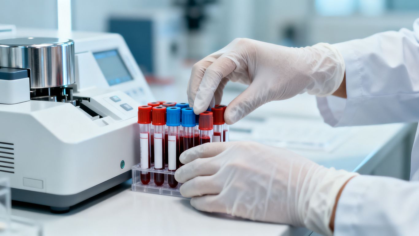 Laboratory tubes and medical hormone testing equipment