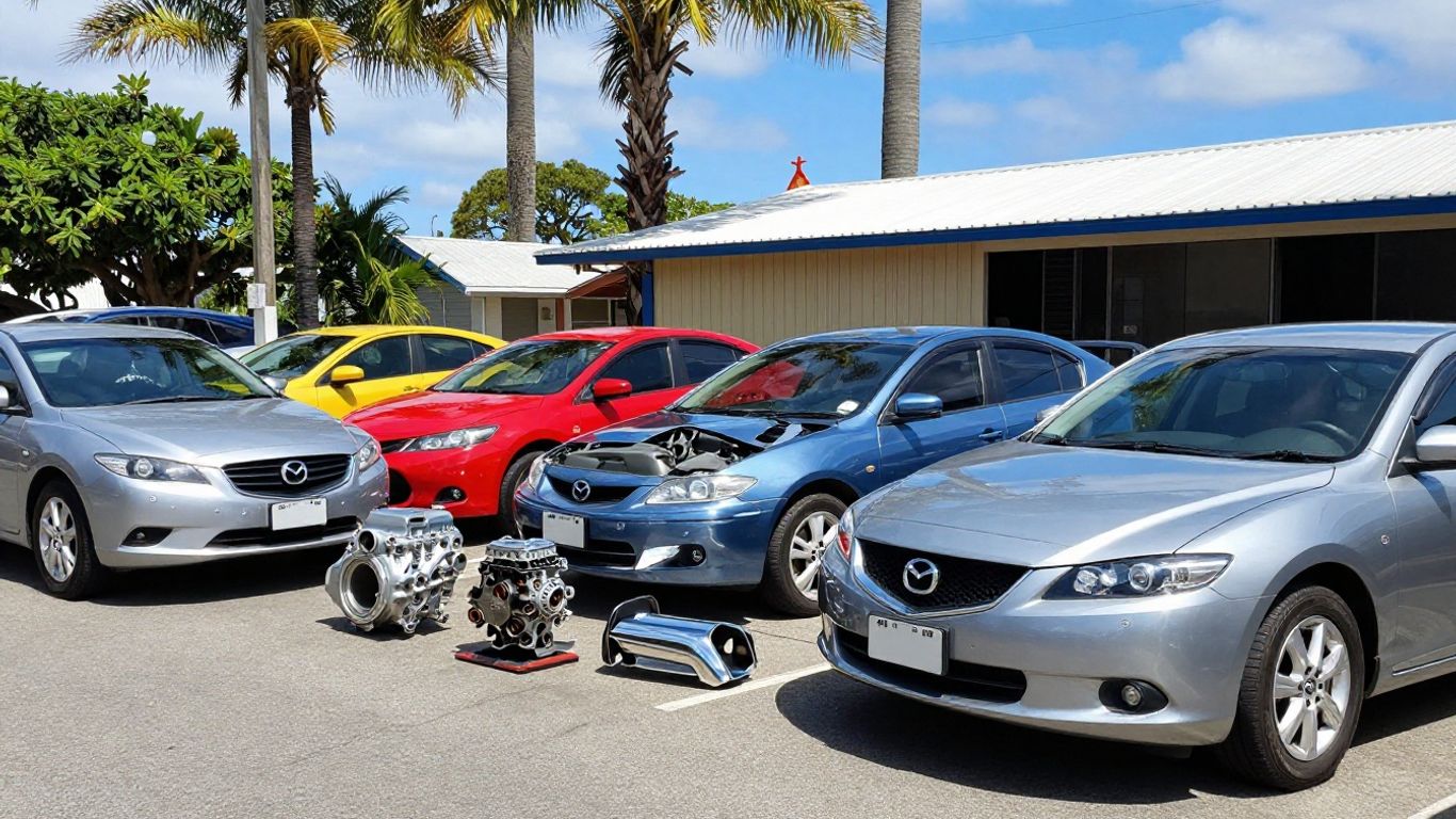 Mazda car parts for sale on the Gold Coast.