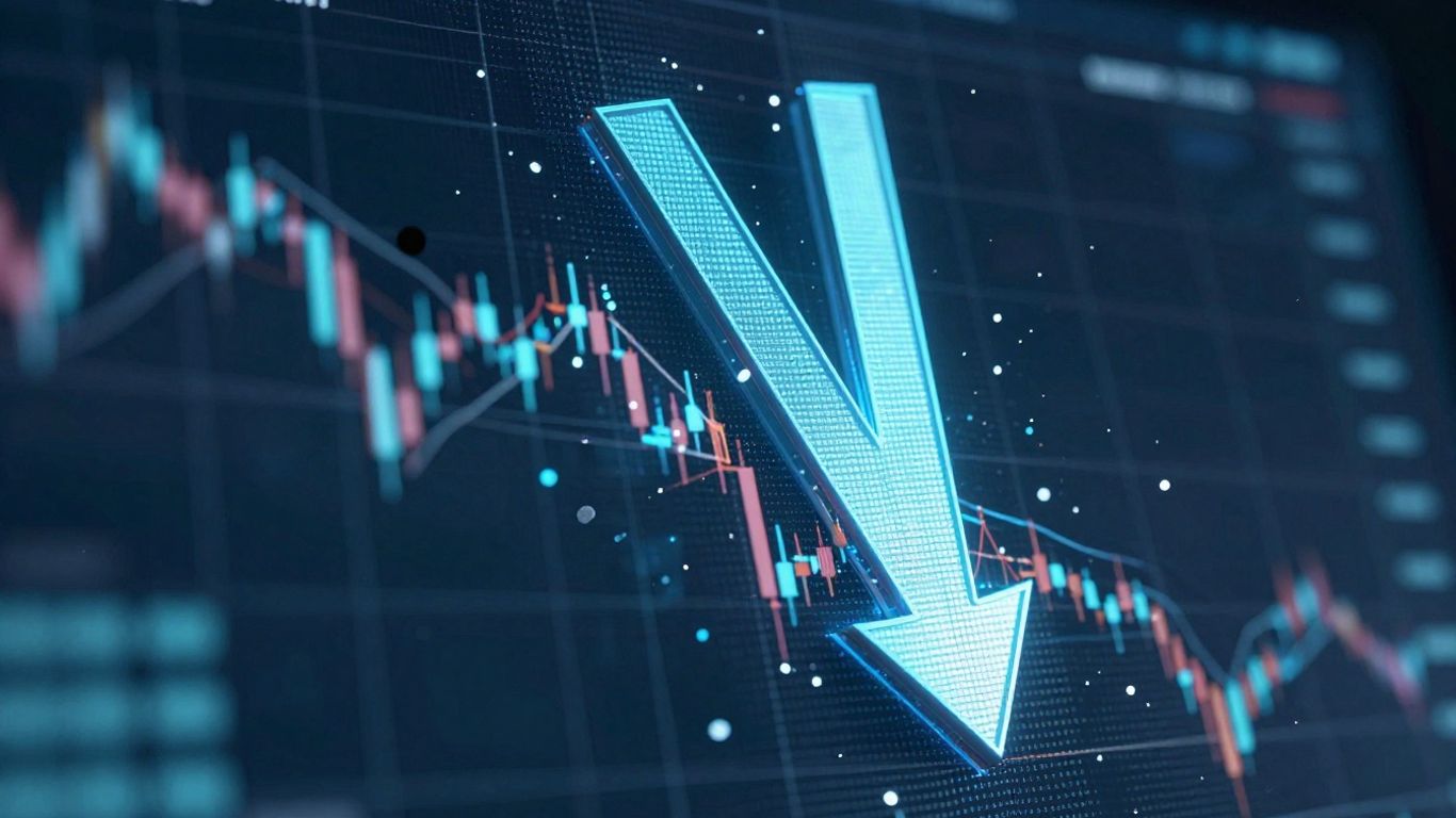 Cryptocurrency market crash with regulatory oversight.