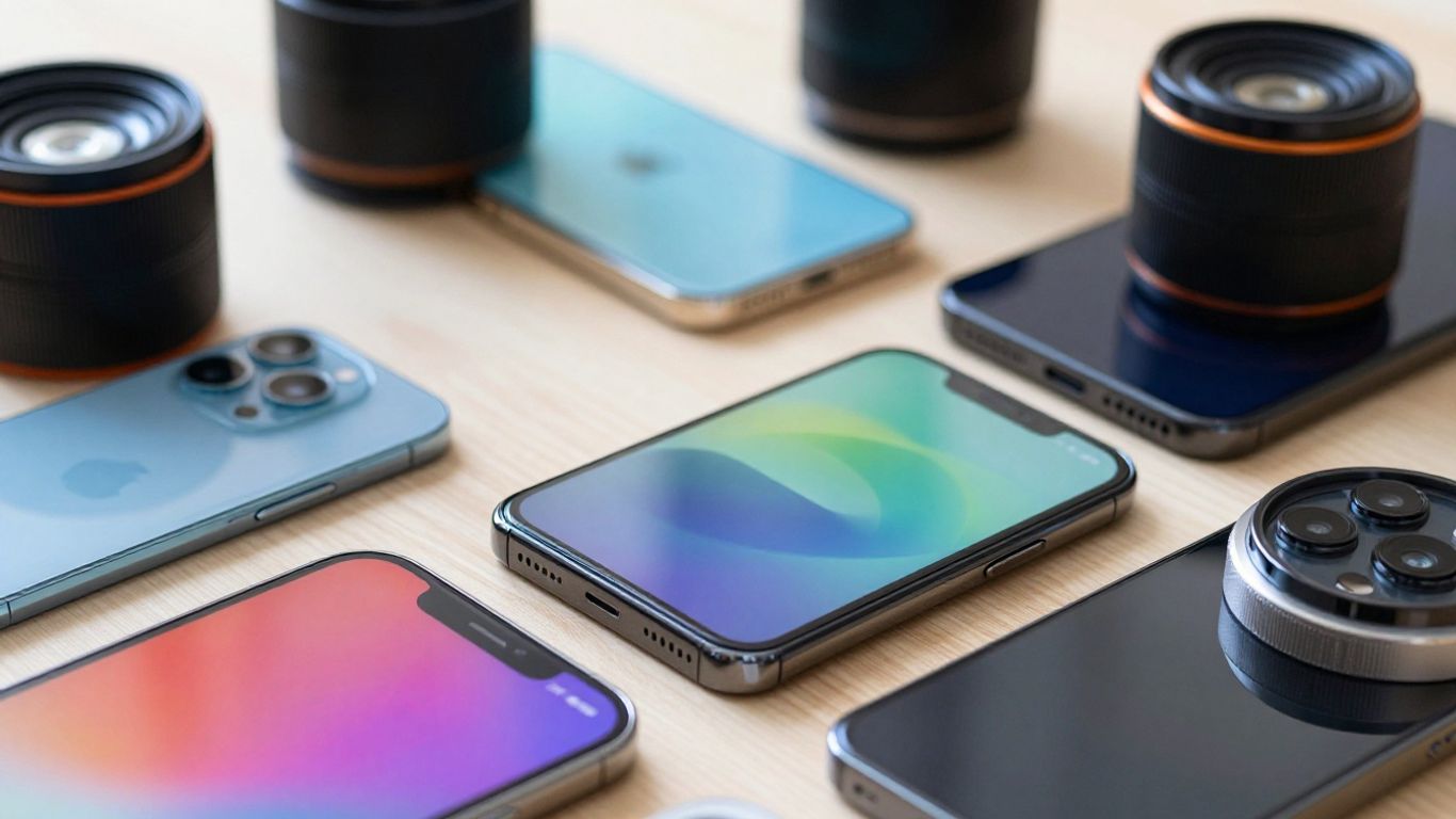 Meilleurs smartphones Android en gros plan