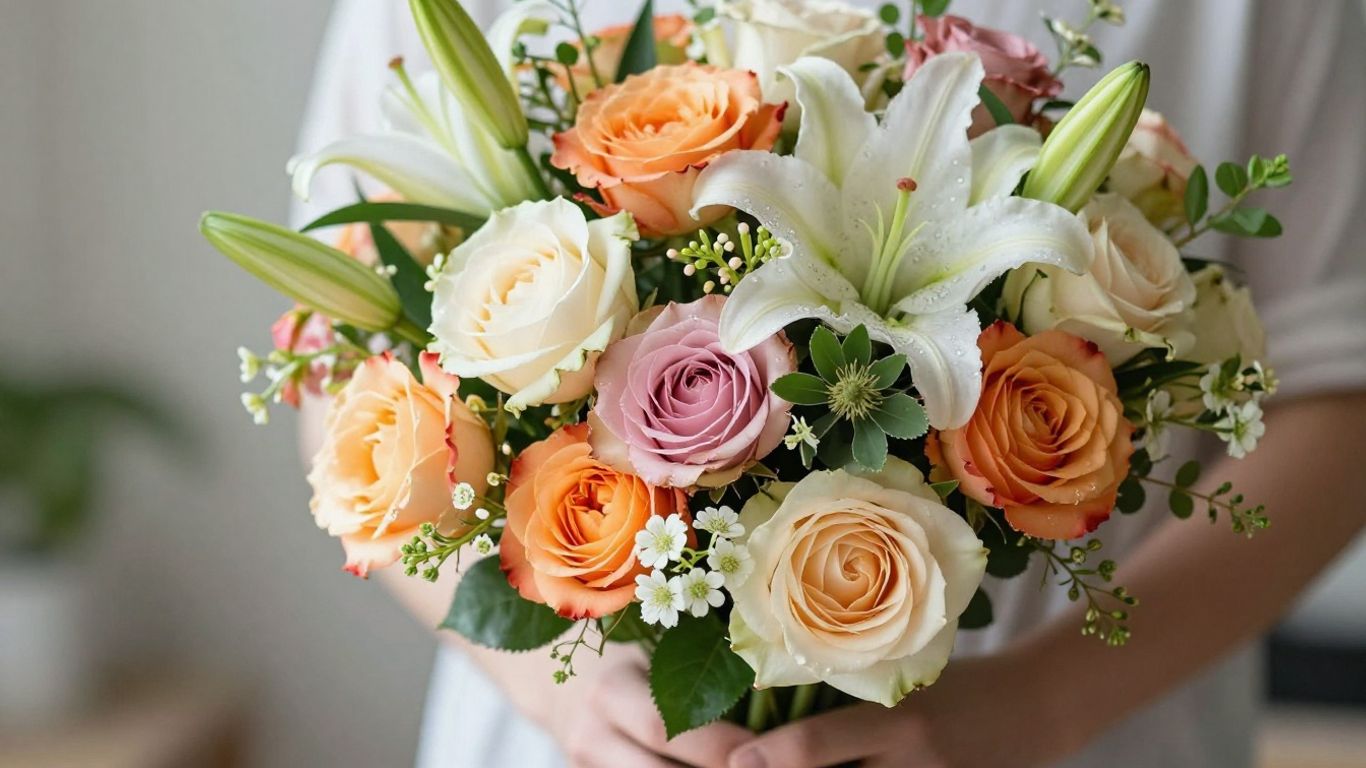 Fresh flower bouquet delivery in Altona North.