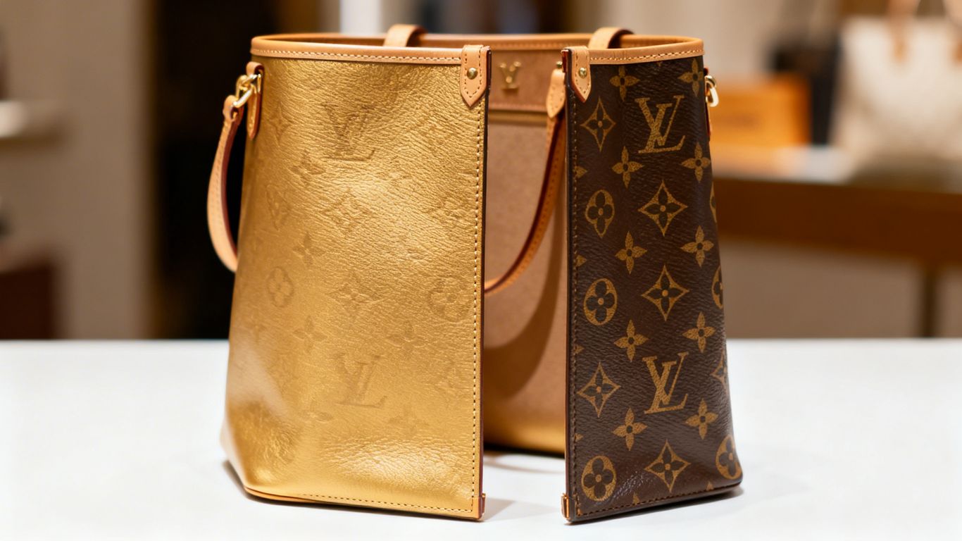 Louis Vuitton Neverfull bag with reversible design