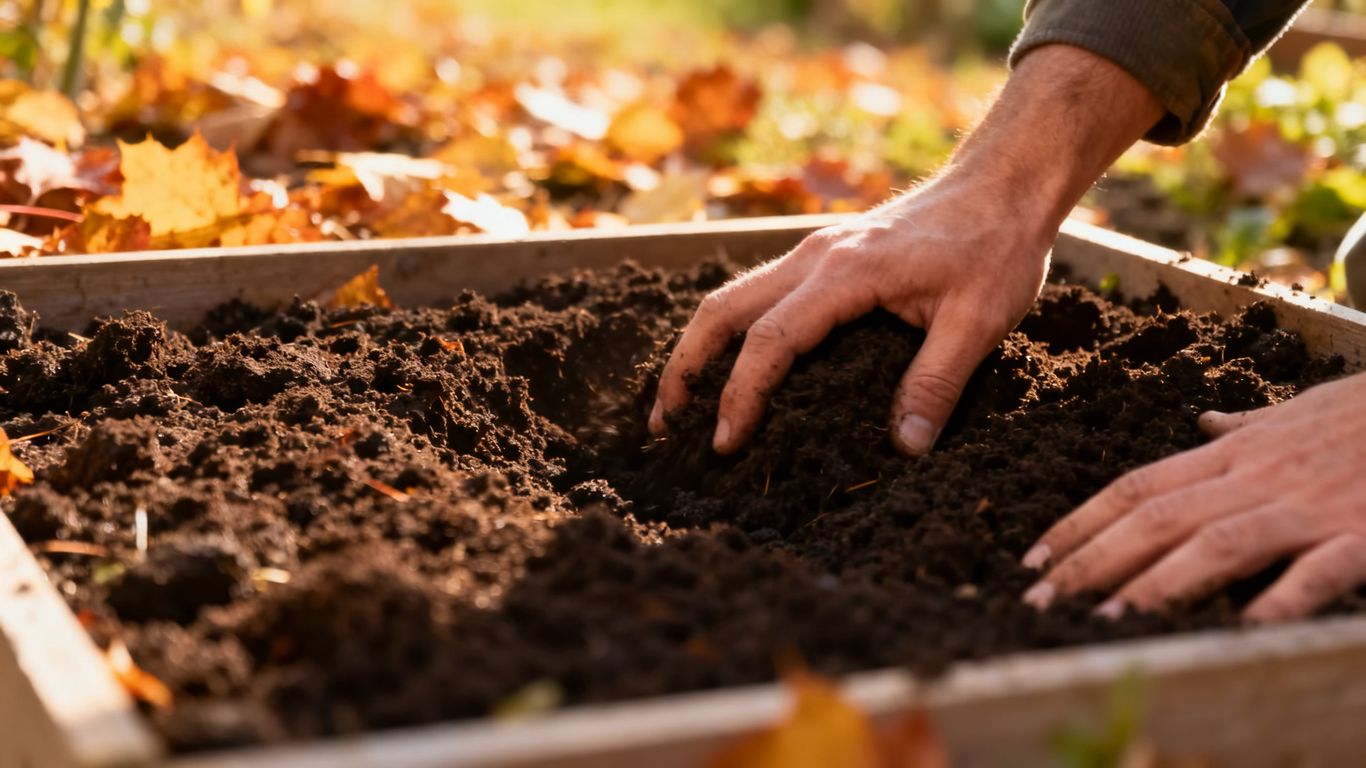 Gartenboden im Herbst vorbereiten