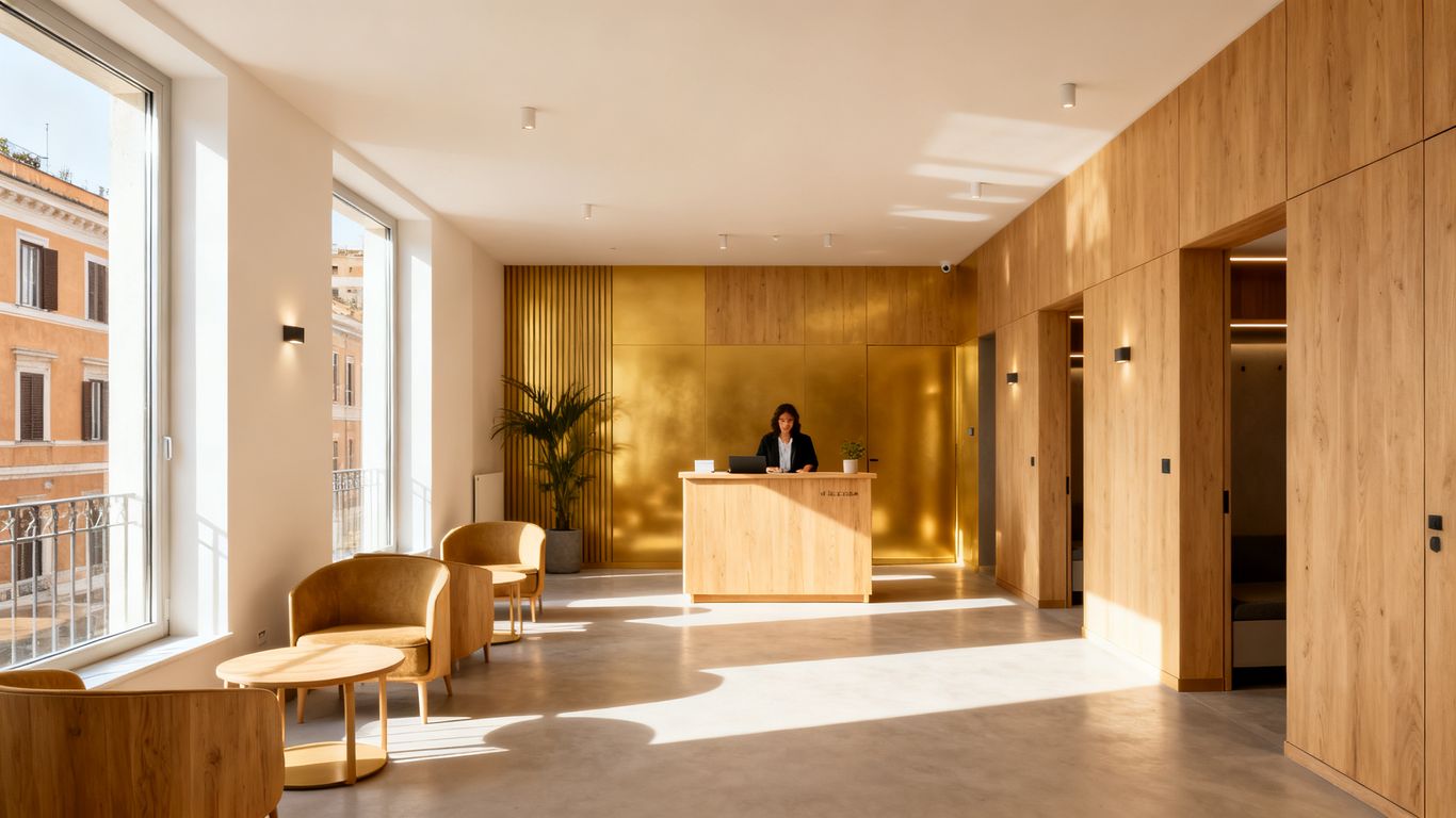 Comfortable designer accommodation in Rome