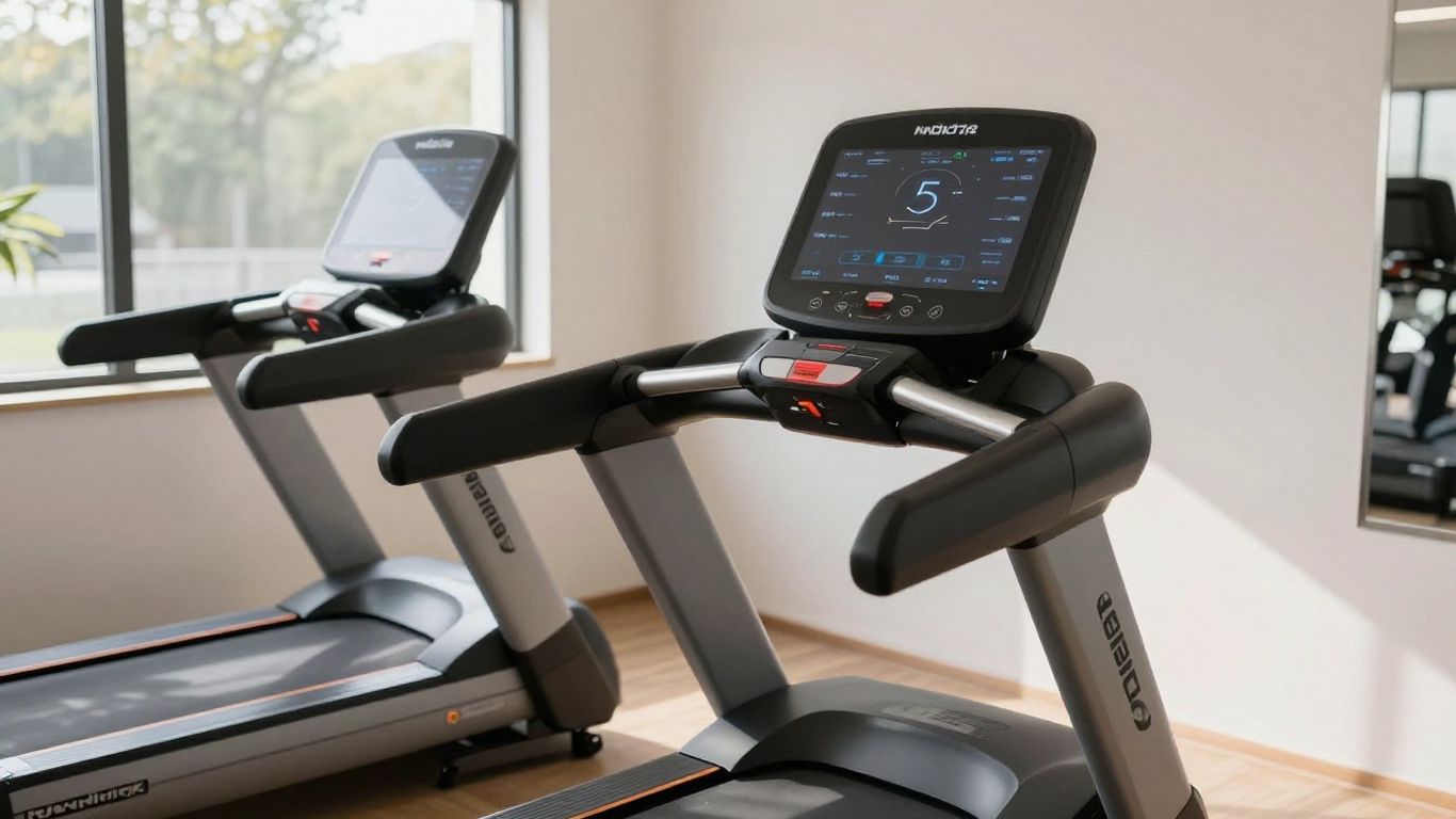 NordicTrack Commercial 2950 treadmill in a home gym.