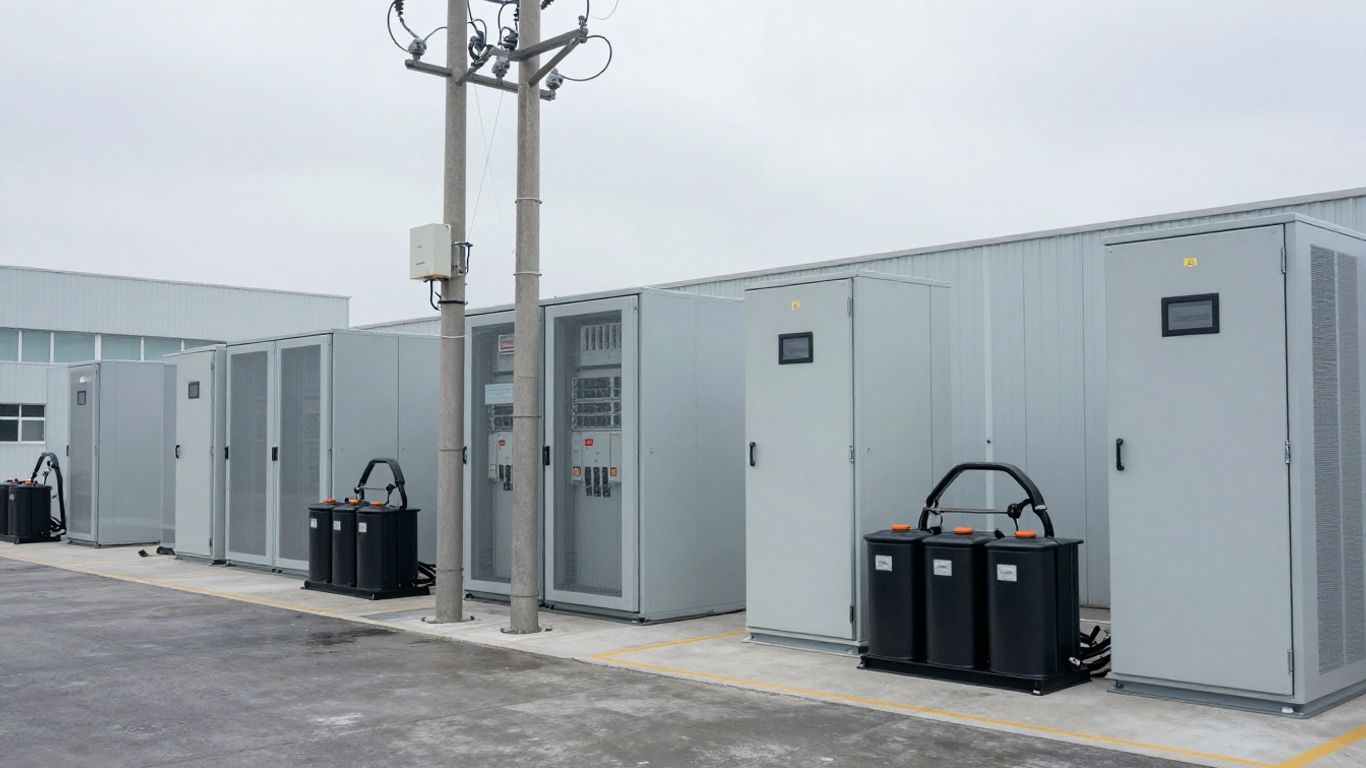 Medium voltage switchgear beside data halls