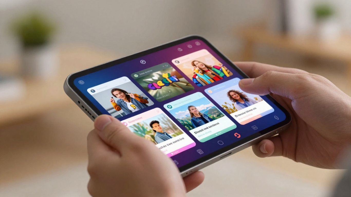 Digital flipbook on a modern device screen.