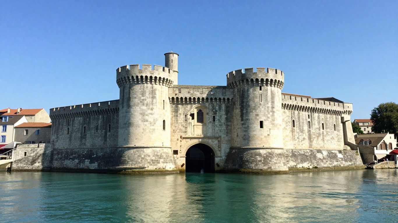 View of La Rochelle's Old Port