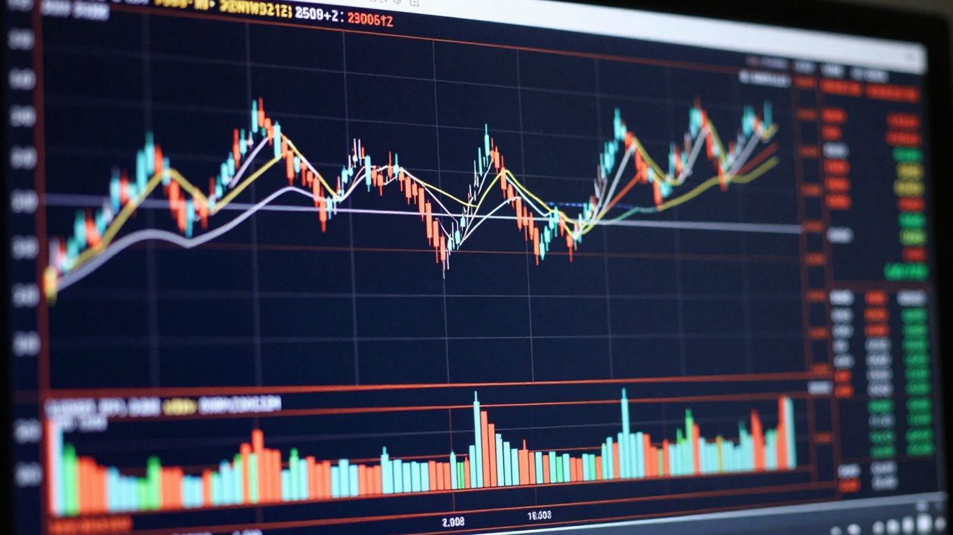 MT4 trading chart with support and resistance levels.