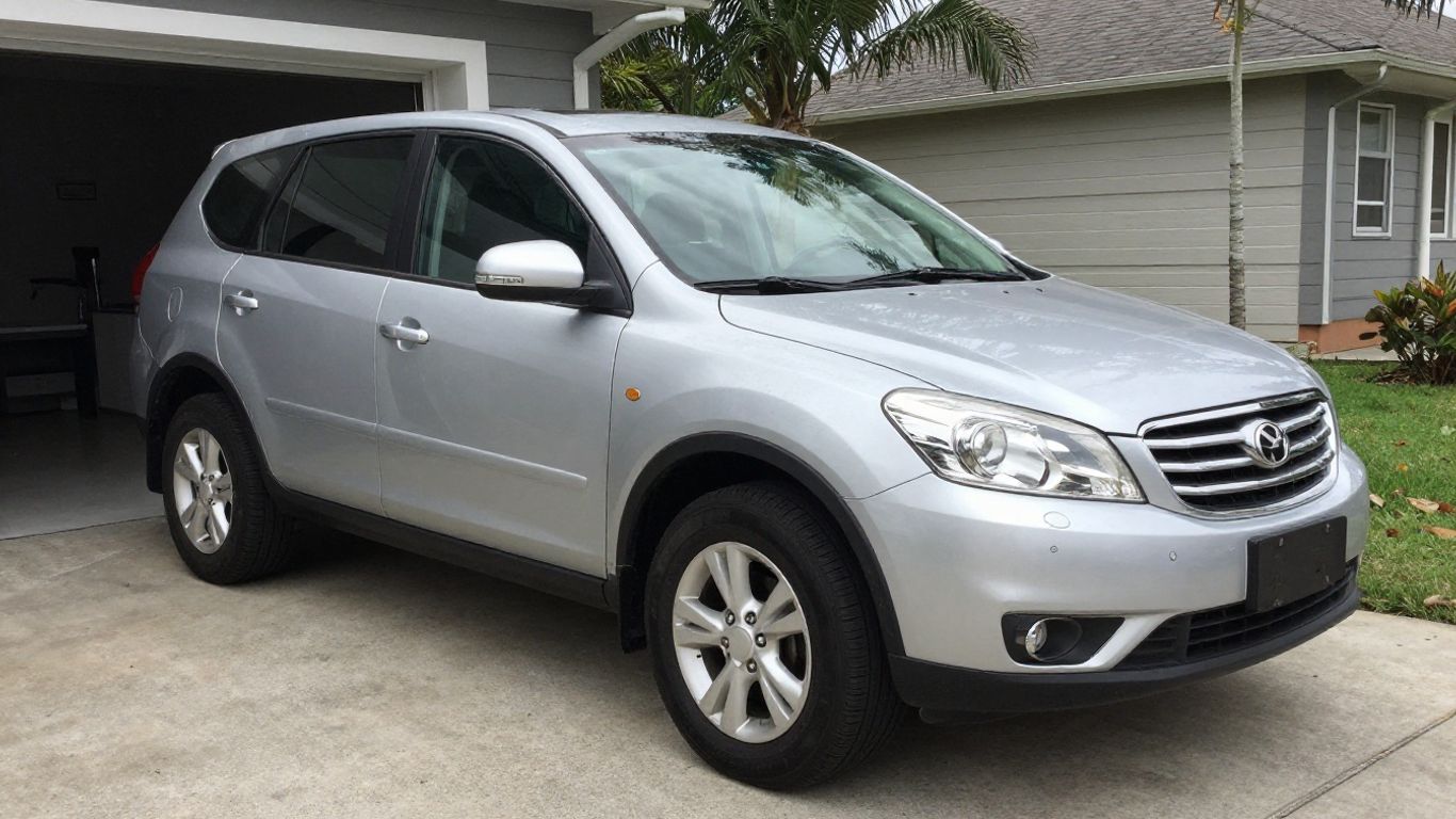 Old Kia vehicle for removal