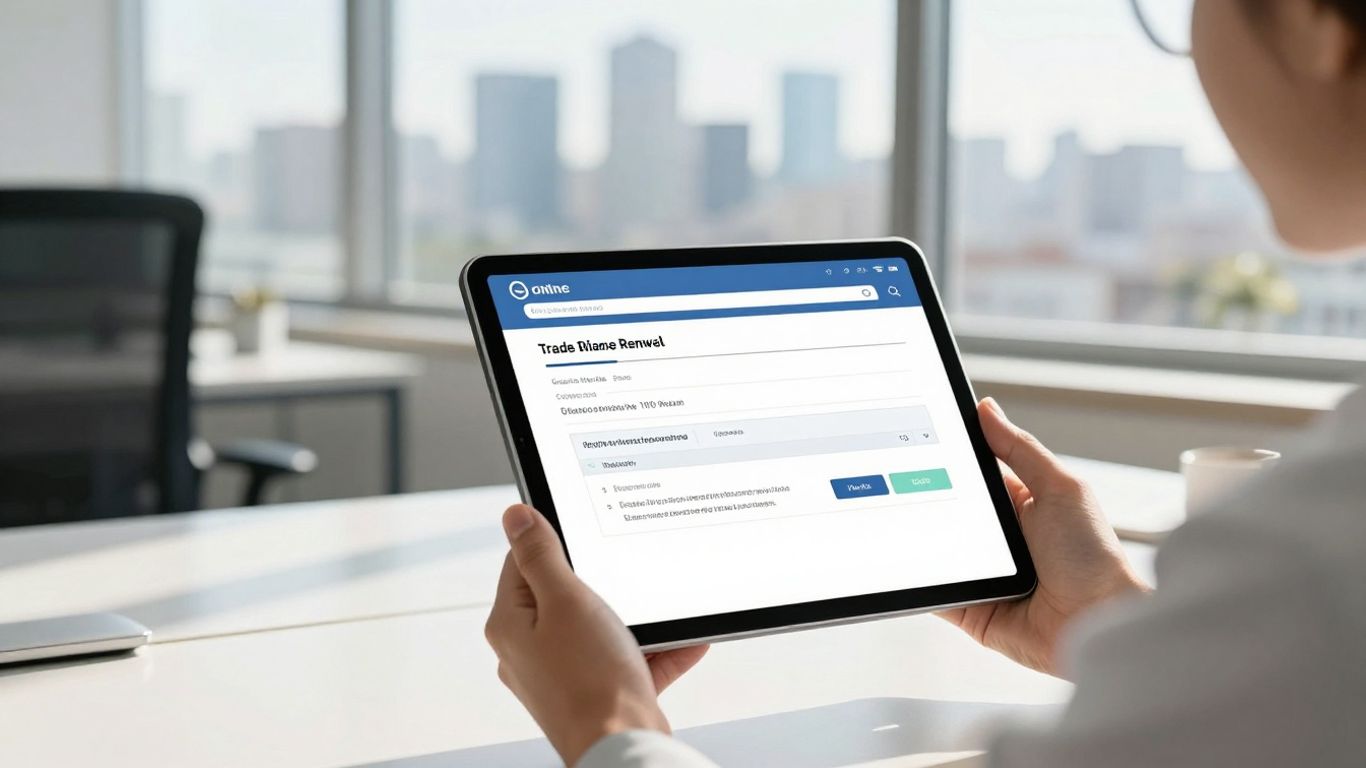 Online trade license renewal in Dubai