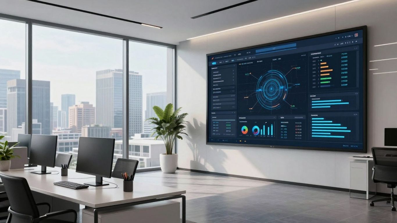 Qtrade trading platform interface on a screen