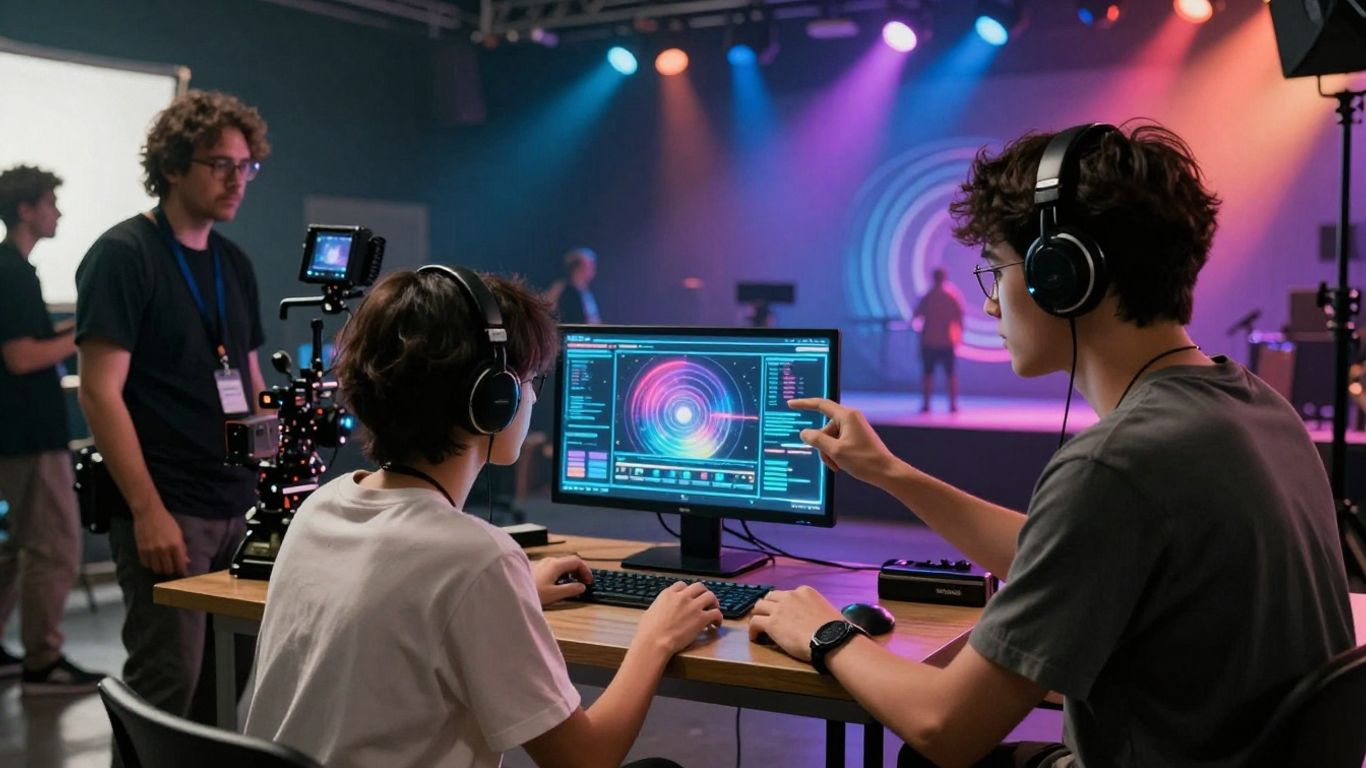 AI music video creation versus traditional filmmaking.