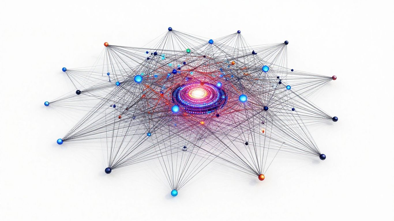 ภาพจำลองโครงสร้างของเว็บไซต์ Web 2.0