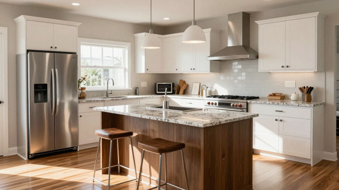 Modern kitchen remodel by Boyce Design + Build