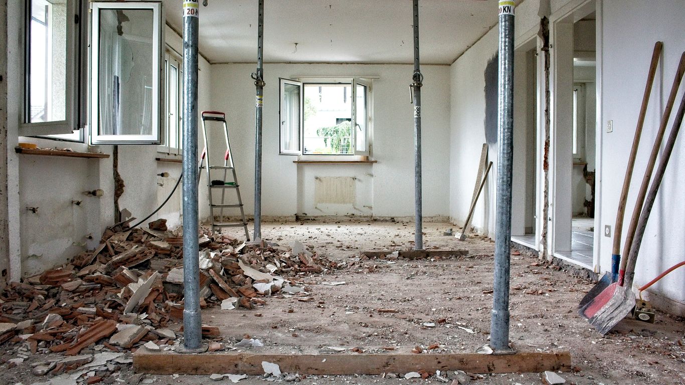 Interior design room featuring new flooring